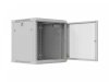 Lanberg Szafa instalacyjna rack wisząca 12U 600x600 szara drzwi perforowane (flat pack)